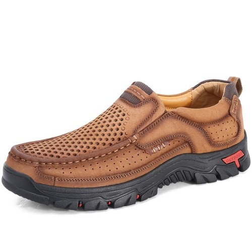 Men's Casual Shoes Comfortable Loafers Breathable Soft Slip on Walking Shoes - Picture 3 of 25