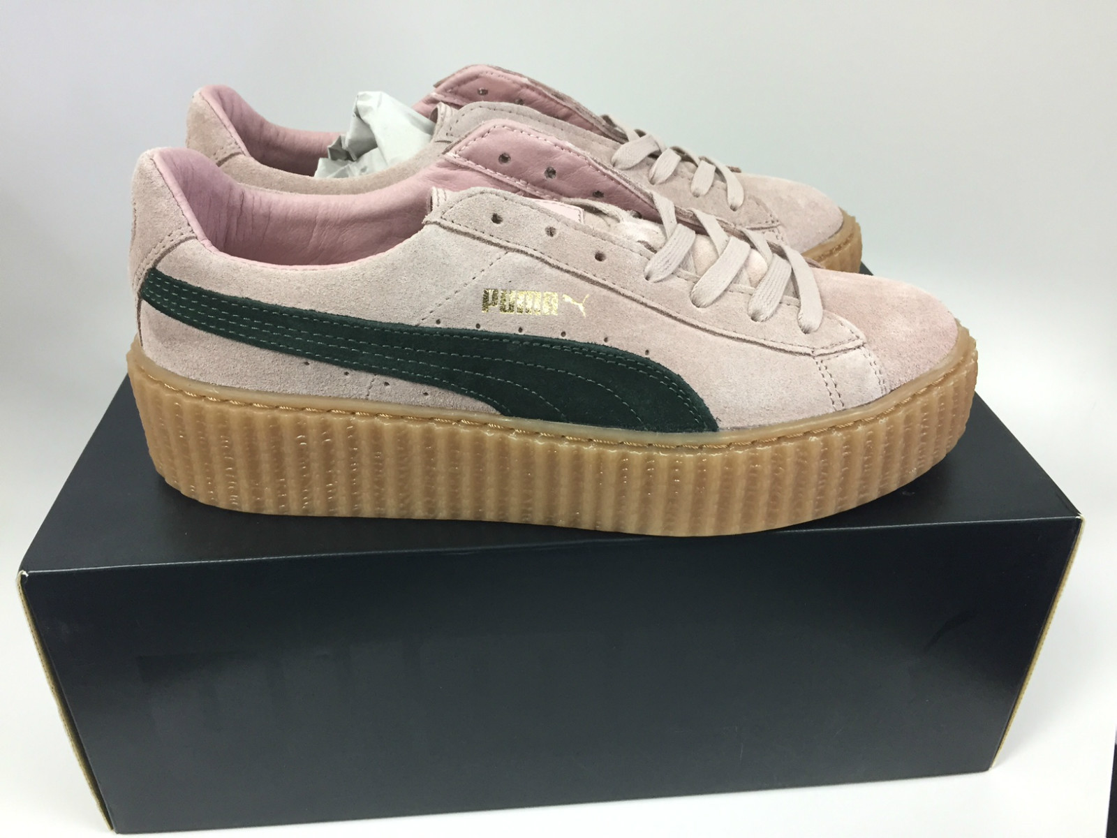 PUMA X RIHANNA SUEDE CREEPERS Pink Gum FENTY 361005-04 Sz Sz Sz 5.5-10 98dc78 PUMA X RIHANNA SUEDE CREEPERS Pink Gum FENTY 361005-04 Sz Sz Sz 5.5-10 98dc78