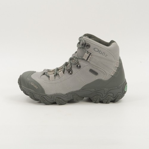 Oboz Women's Bridger Mid B-Dry Waterproof 'Frost Gray' 22102 Boots Multi-Size - Picture 4 of 14