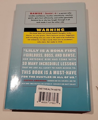 How to Be a Bawse A Guide to Conquering Life by Lilly Singh 2017 Hardcover Book - Picture 4 of 7