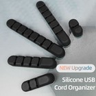 Cord Keyboard Cable Winder USB Cable Organizer Wire Management Line Clamp Fixer