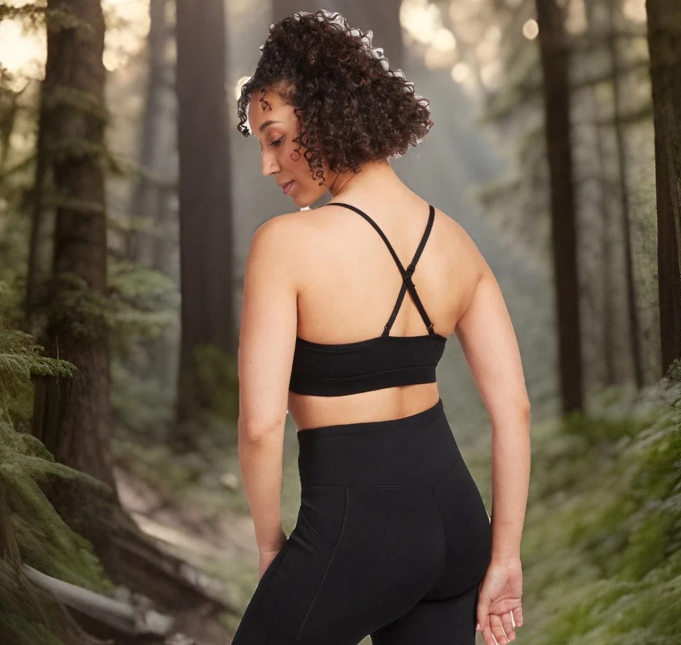 Bralette Woolx Luna, para mujer talla 1X lana merino - transpirable y absorbe la humedad Foto 2 de 4