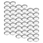  100Pcs Wardrobe Air Vent Hole Plug Stainless Steel Ventilation Covers for Shoe