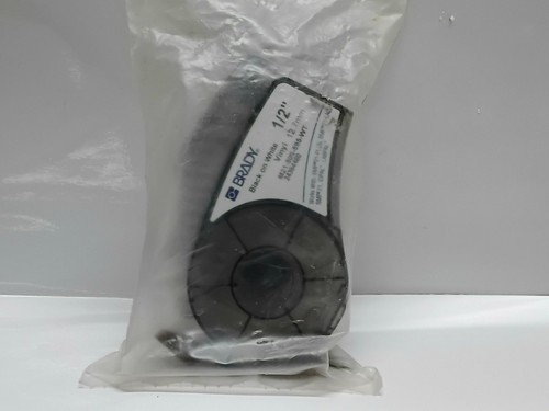 CARTUCHO VINILO 1/2" BRADY M21-500-595-WT 24384480 NEGRO SOBRE BLANCO 12,7 MM - Imagen 2 de 10