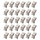  1 Set 30 Stück Edelstahl Solarpanel Kabelklammern Anhänger Drahtklammern