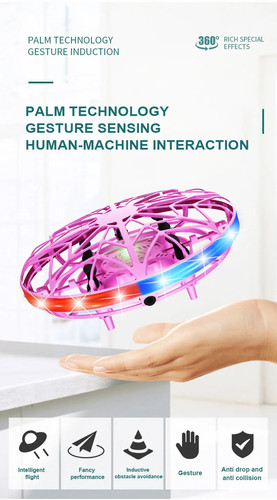 Anti-collision Fly Helicopter Magic Hand Mini Induction Drone Kids Electric Toy - Picture 10 of 26