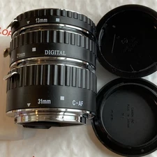 Misc 13/21/31mm AF auto Extension Tube Set for Canon EF EF-S