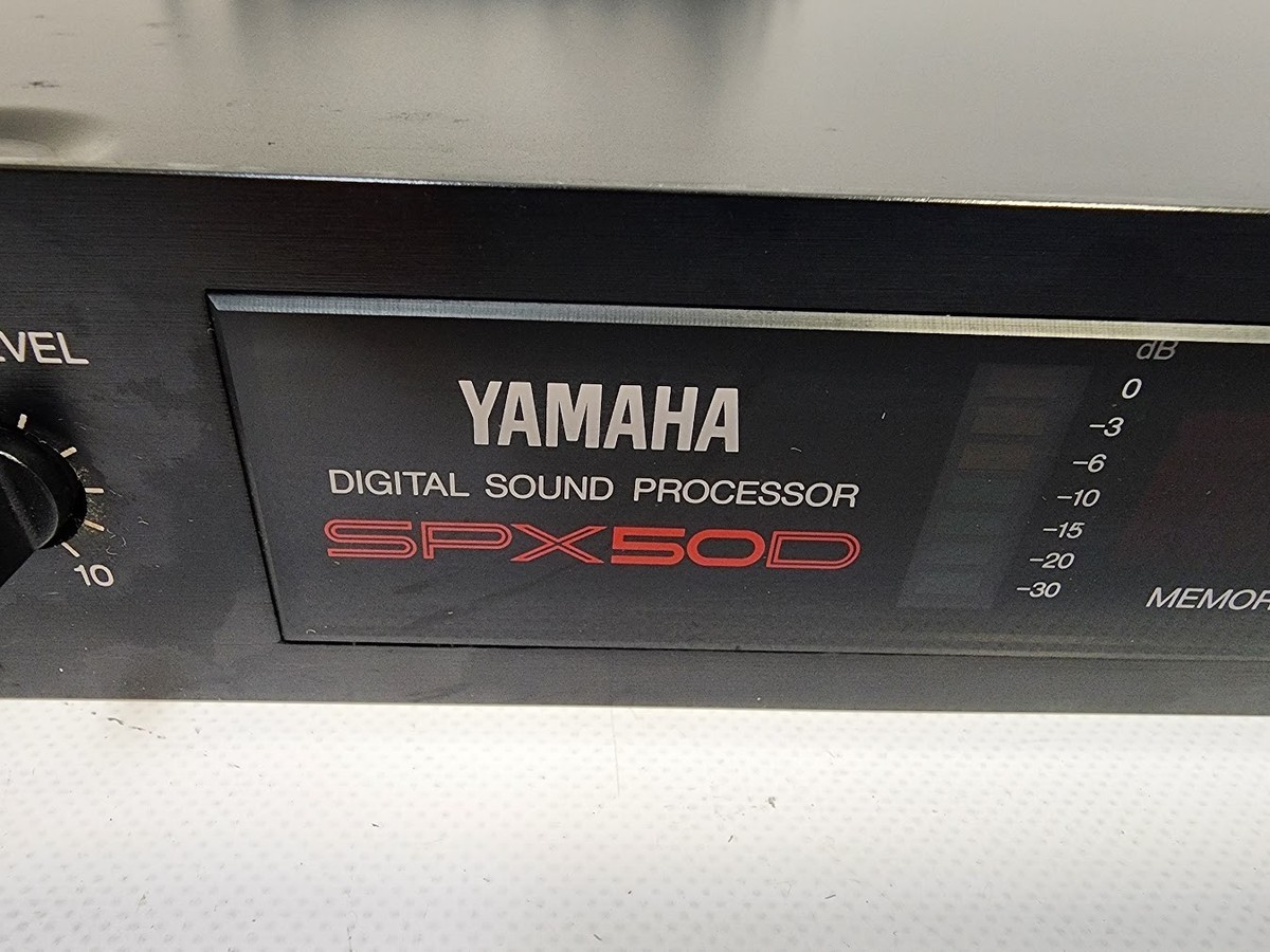 YAMAHA SPX50D Digital Effects Sound Processor | eBay