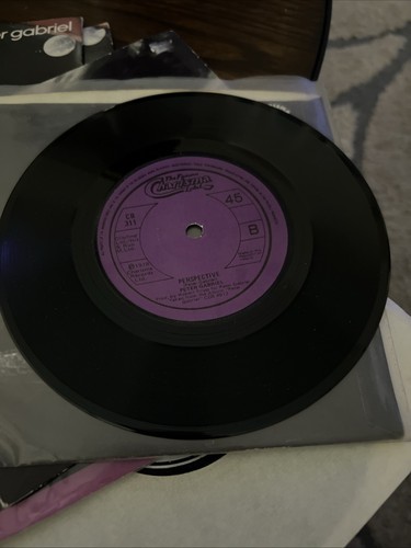 RARE Peter Gabriel D.I.Y c/w Perspective-Irish Edition 7” Vinyl, Excellent Cond. - Picture 3 of 7