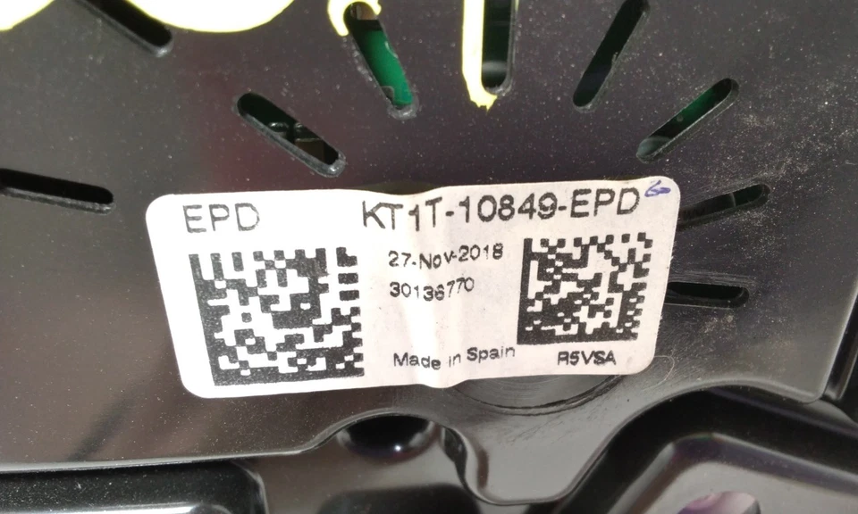 Ford Transit Connect 2019 velocímetro Speedo Cluster 76 k millas OEM Foto 4 de 4