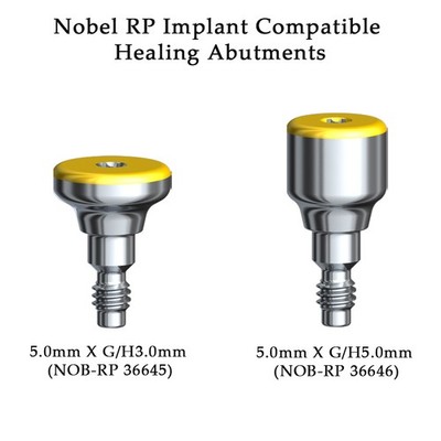 Dentaltech Nobel RP Implantatkompatible Heilabutments
