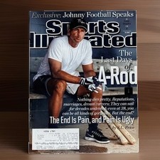 Sports Illustrated Alex Rodriguez A-Rod Johnny Manziel Aug 2013 Magazine MLB NFL