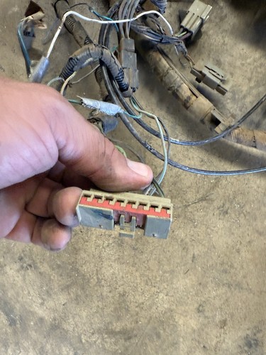 96-97 Ford F250 F350 7.3 7.3L XLT Dash Wiring Harness F6Tb-14401-P260W CR - Bild 20 von 24