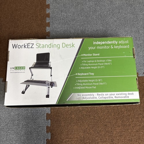 Uncaged Ergonomics WorkEZ Standing Desk Black (WESDB) - Picture 5 of 7