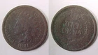 1881 Indian Cent Good Details Pitted Corroded