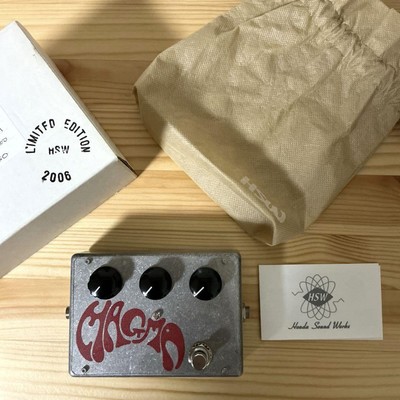 Honda Sound Works 赤magma ファズ HSW Fuzz Honda Sound Works Red Magma Fuzz Guitar Effects Pedal Used