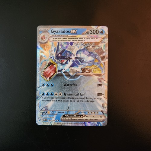 Holo Gyarados ex 045/198 Double Rare Scarlet & Violet Base Set Pokemon TCG - Picture 4 of 4