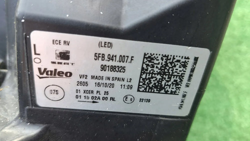 Frontscheinwerfer Seat Leon 5FB941007F Links Scheinwerfer Headlight - Bild 5 von 11