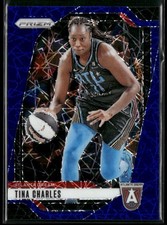 2024 Panini Prizm WNBA #36 Tina Charles Blue Velocity Prizms