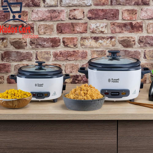 Russell Hobbs Arrocera Eléctrica 2Kg 12 Porciones Extraíble Antiadherente Tazón Nuevo - Imagen 3 de 14