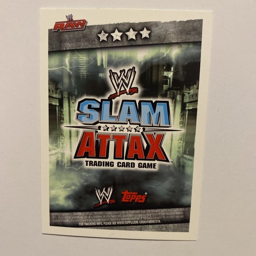 2009 WWE Topps Slam Attax Evolution TCG #018 CODY RHODES Finishing Move Foil - Picture 2 of 2