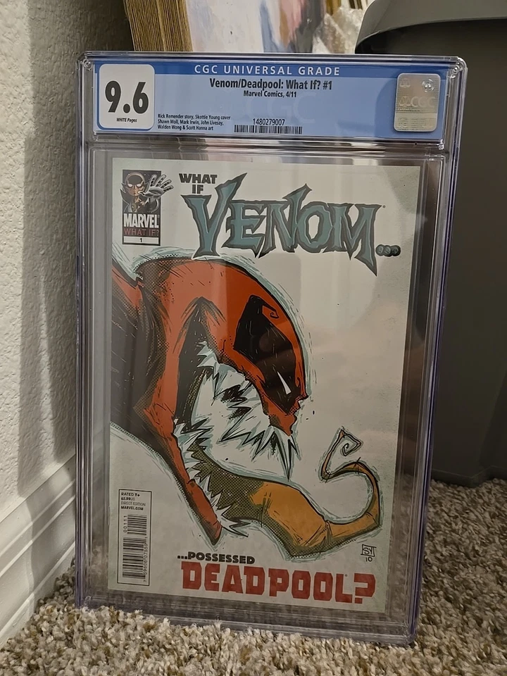 Venom/Deadpool: What If? #1 Marvel Comics 04/11, CGC 9.6 WP - Image 2 of 3