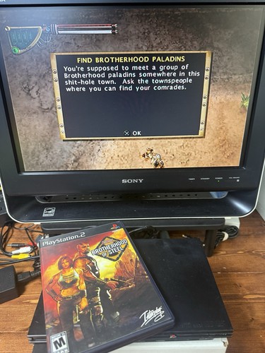 Fallout: Brotherhood of Steel (Playstation 2, PS2) CIB Complete w/reg - TESTED - Picture 14 of 19