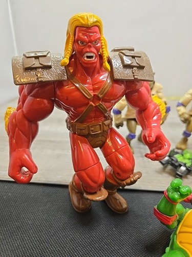 Vintage TMNT Figure Lot of 5 Teenage Mutant Ninja Turtles Villian Backpack - Picture 2 of 6