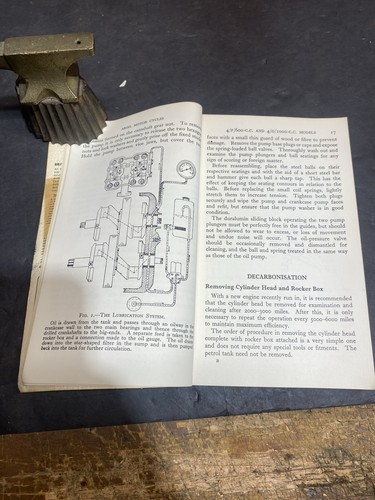 1952 Ariel Motorcycle Owners Handbook - Foto 6 di 11