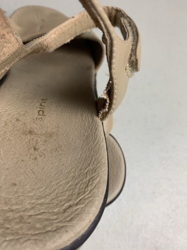 Sandalias Easy Spirit ligeras con tiras cómodas zapatos para mujer talla 9,5 cuero - Imagen 11 de 12