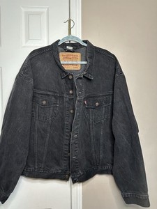 Vintage Levis Black Denim Jacket | eBay Vintage Levis Black Denim Jacket | eBay
