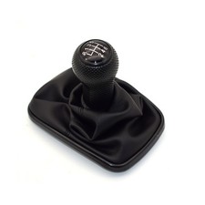 Schaltknauf 23mm 6 Gang für VW Golf 4 IV Bora GTI R32 1999-2004 Schwarz Rot