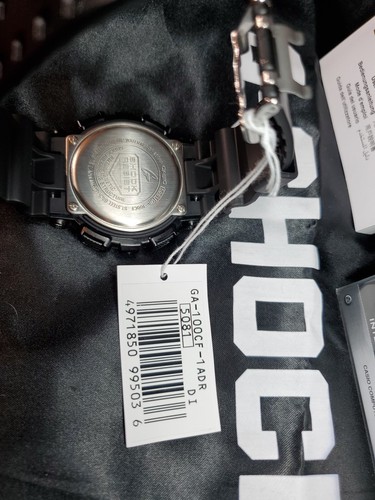 BRAND NEW AUTHENTIC CASIO G-SHOCK GA-100CF-1ADR BLACK CAMOUFLAGED DIAL SERIES - Picture 17 of 24