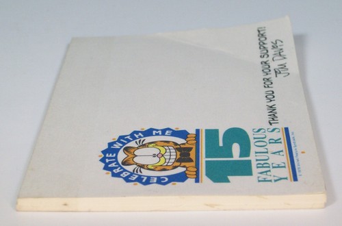 Garfield Kitty Litter Max Notepad Cube Paper & 15 Year Celebration Post-it Notes - Picture 13 of 13