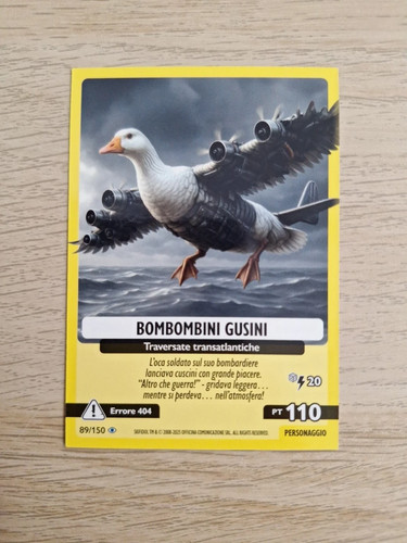 MANCOLISTA SKIFIDOL ITALIAN BRAINROT UNIVERSO PSICHEDELICO 150 CARD AGGIORNATO! - Photo 82/139