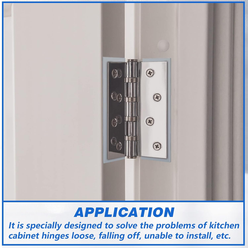 16 Stärke Stahl Scharnier Unterlegscheibe beschichtete Oberfläche Unterlegscheiben 4-1/2" Länge x 1-5/8" Breite Fleck - Bild 6 von 12