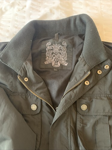 Mens Austin Reed Black Jacket Size Large VGC - Picture 6 of 6