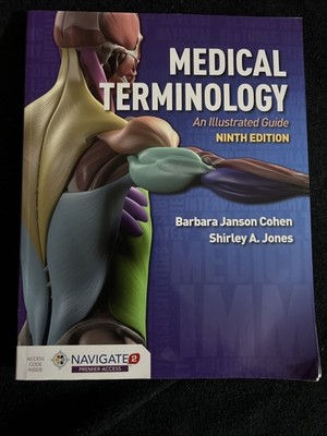 Medical Terminology An Illustrated Guide ISBN-13: 978-1975136376 Like New