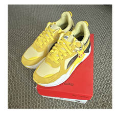 PUMA RS-X Pikachu Limited Edition Yellow Black Suede 389541-01 Sneaker