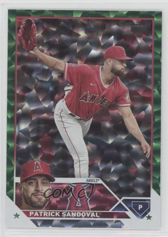 2023 Topps Series 1 Green Foil /499 Patrick Sandoval #327 im0