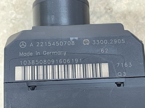 09-13 Mercedes W221 S550 CL550 Interruptor de encendido Módulo Ranura Unidad OEM - Imagen 2 de 8