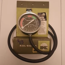 Kal-Equip Vacuum and Pressure Tester 3 1/2 Gauge. No. G-511. Made In USA