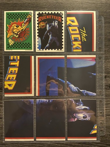 The Rocketeer Complete Trading Card & 11 Sticker Set Topps 1991 - Picture 15 of 15