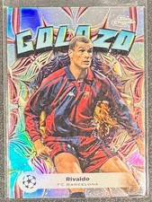 2023-24 Topps Chrome Rivaldo Golazo UEFA Club Competitions Barcelona GL-7