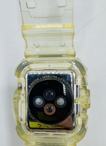 Apple Watch 38mm Stainless Steel MJ302LL/A 8GB 316L - Photo 3 sur 5