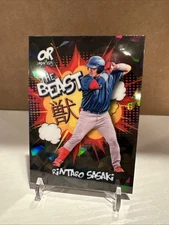 2025 Onyx Rips Black Crystal Rintaro Sasaki "The Beast 24/50 SP