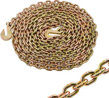 Heavy Duty G80 Transport Binder Chain 14 Inch X 20 Feet Tow Chain With G70