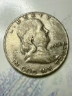 1954-D Denver Mint 90% Silver Franklin Half Dollar