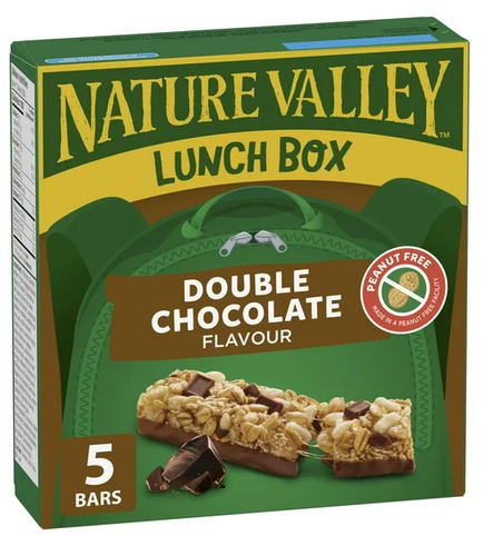 Fiambrera Nature Valley Barras de Granola, Doble Chocolate, 5 Barras x 26g, 130g - Imagen 1 de 9