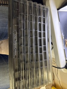 New Hermes 35-337 ( Old No. 55 ) Connecting Script Brass Engraving 3/4" Font Set